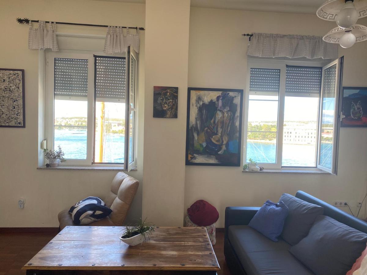 Breathtaking Sea View Condo In City Center Zadar Zewnętrze zdjęcie
