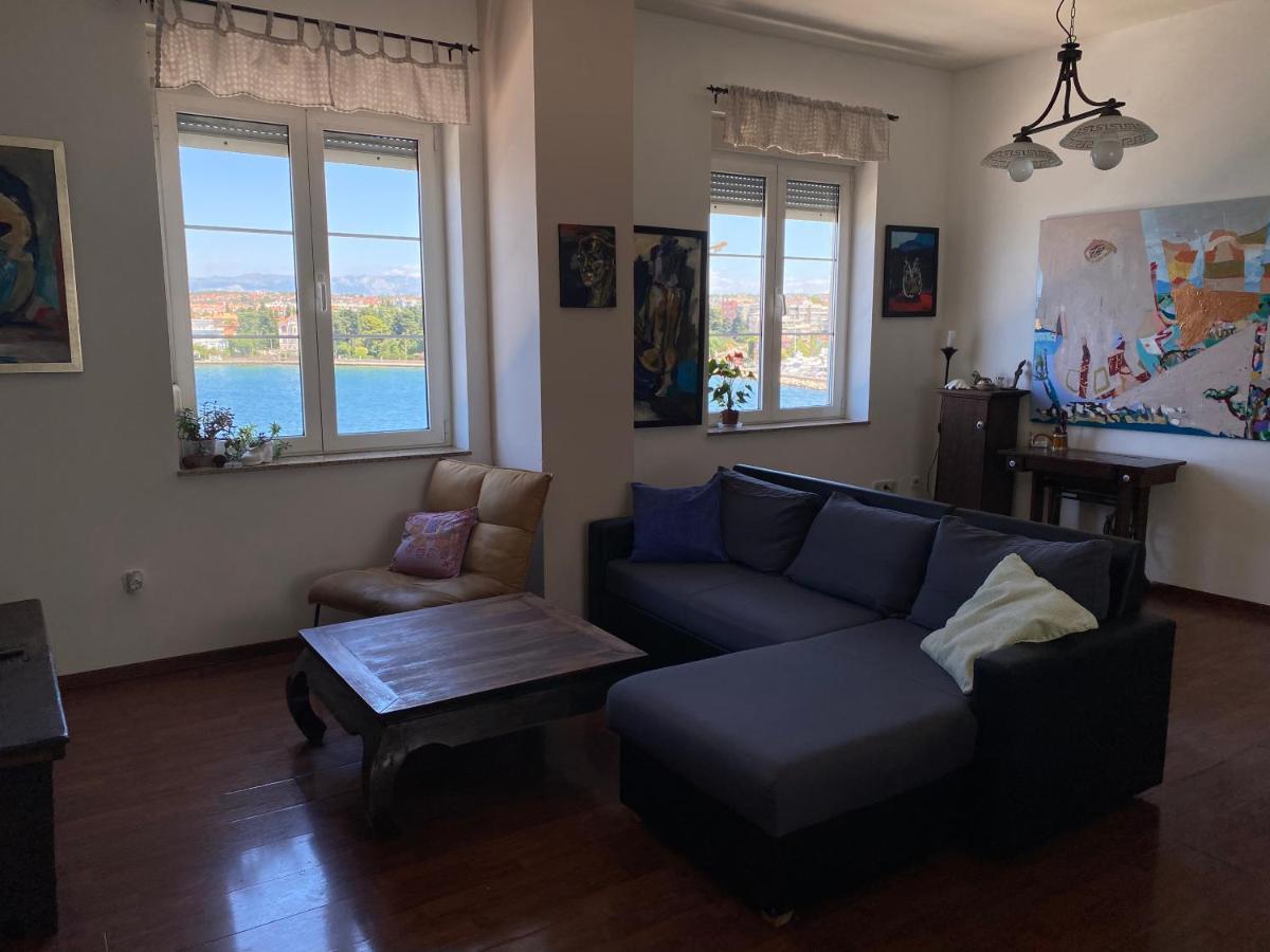 Breathtaking Sea View Condo In City Center Zadar Zewnętrze zdjęcie